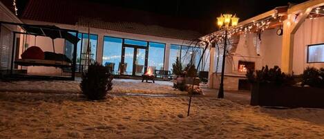 Overnattingsstedets uteområder