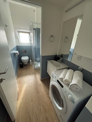 Shower, hair dryer, bidet, towels - Civic8-Navigli-Iulm (Milano)
