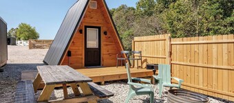 A Frame Cabin at Painter Creek Camp Resort. Just minutes from French Lick!