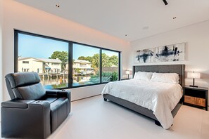 5 bedrooms, iron/ironing board, free WiFi, bed sheets - Contemporary Waterfront Luxury in Pompano Beach – 5BR, Infinity Pool, 4000SF (Pompano Beach)