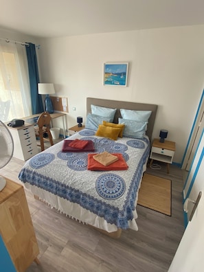 1 bedroom, desk, iron/ironing board, free WiFi