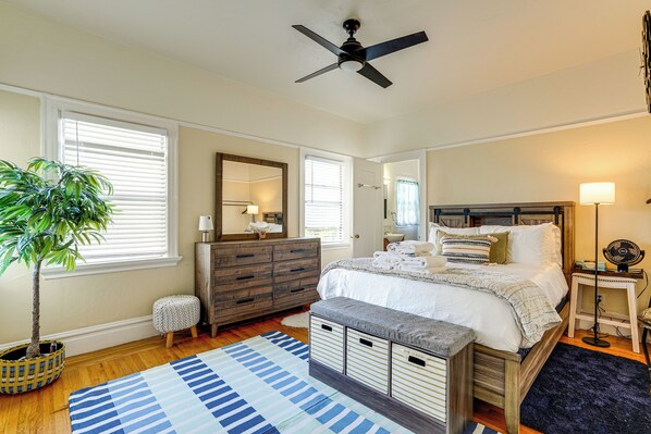 1 غرفة نوم وخدمة الإنترنت وملاءات أسرّة