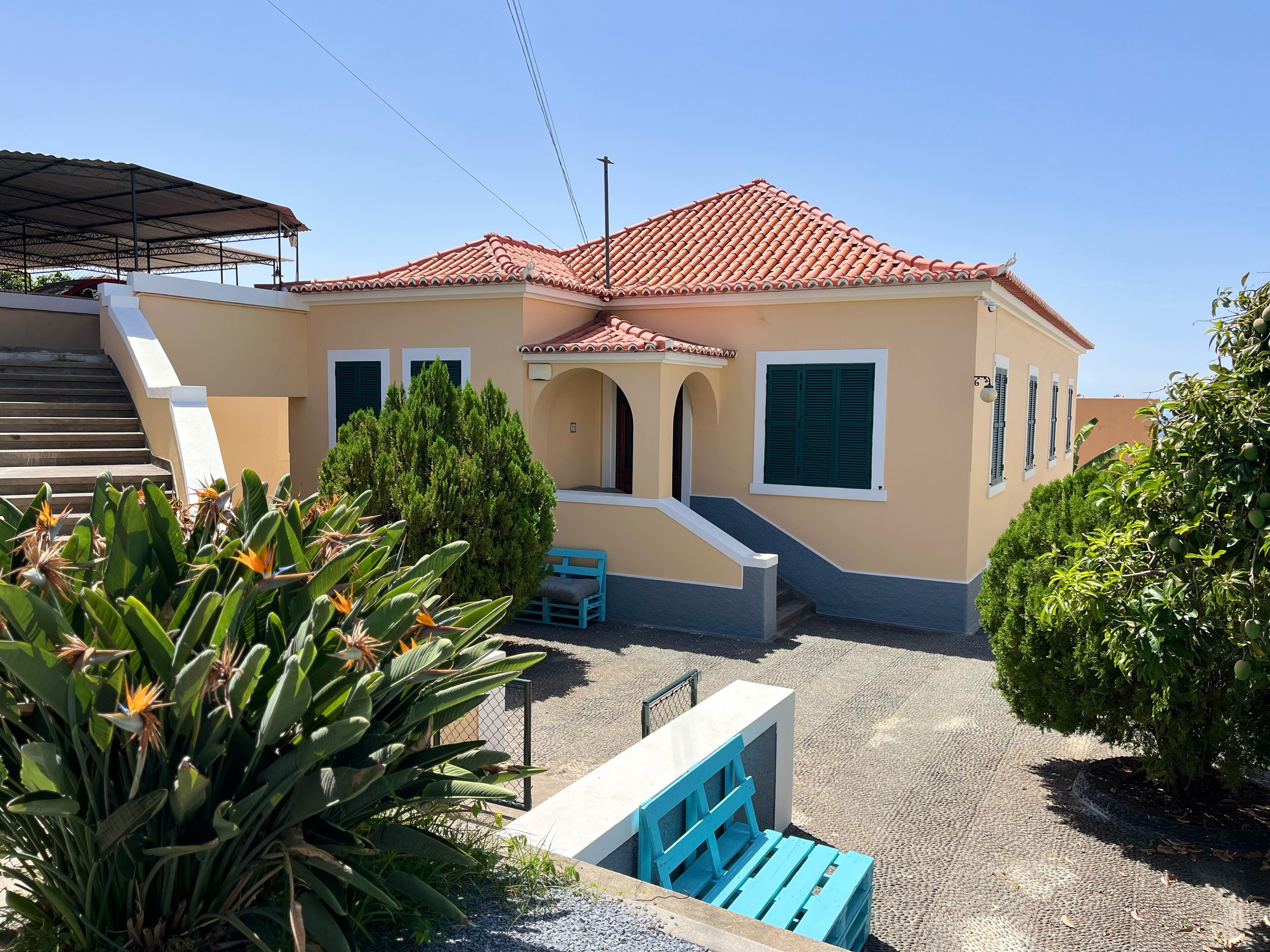 Mặt tiền nơi lưu trú