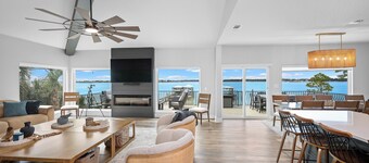 Luxury Waterfront Villa w/ Pool, Hot Tub, Dock & Game Room - Sleeps 28