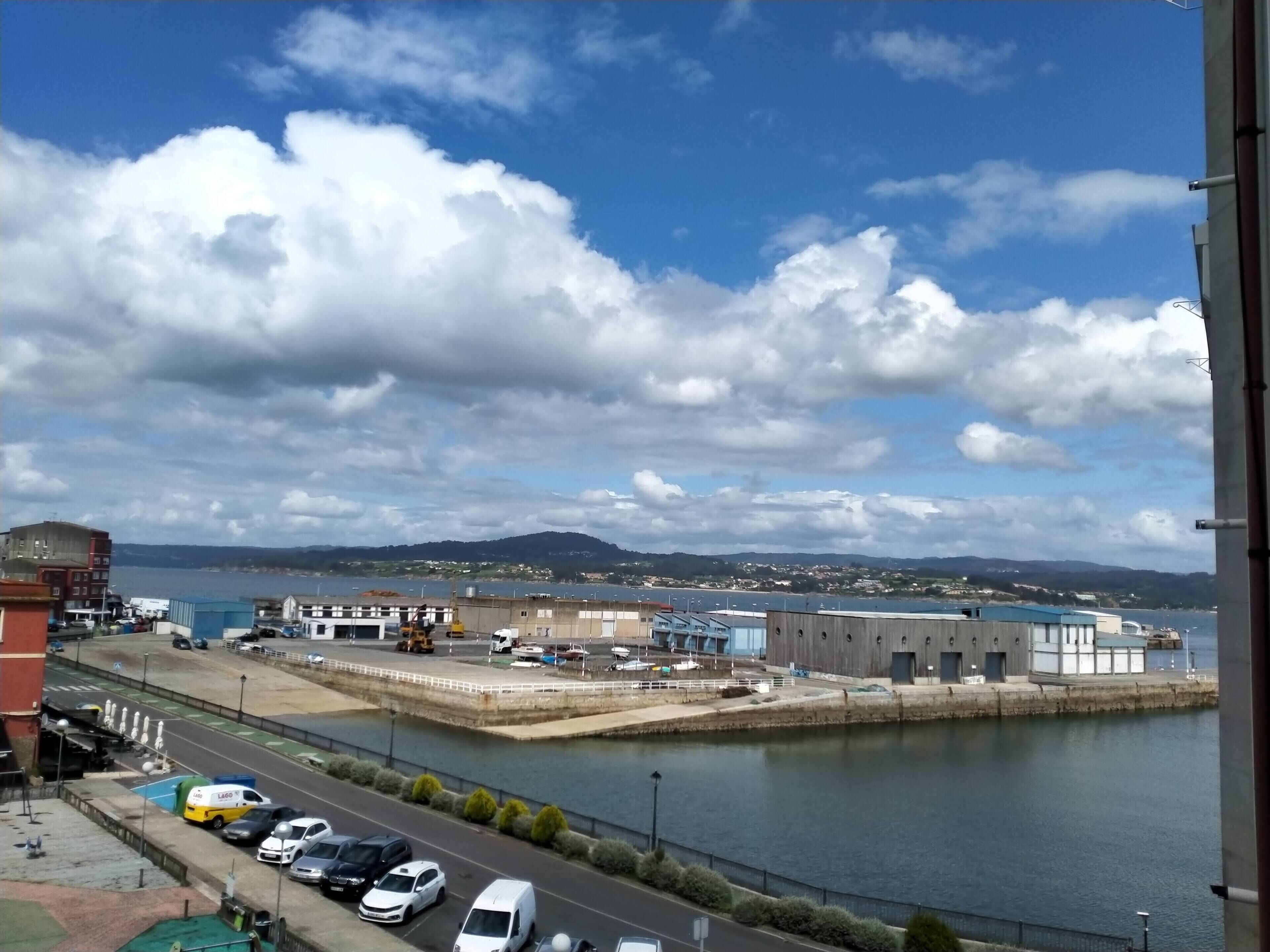 Blick von der Unterkunft