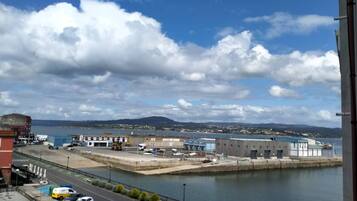 Uitzicht vanuit accommodatie