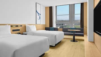 Superior-Zimmer, 2 Doppelbetten, Stadtblick