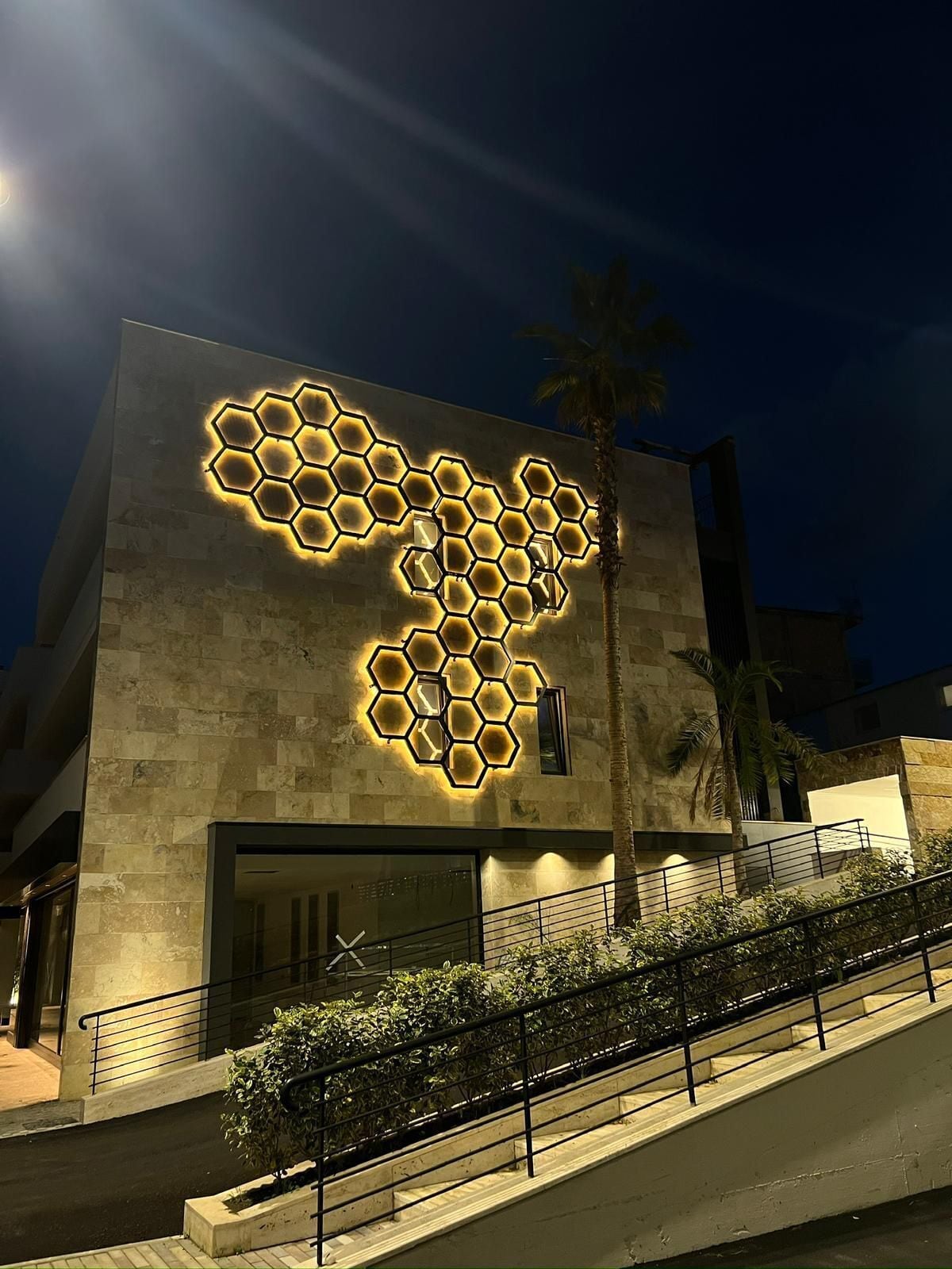 Fassade der Unterkunft