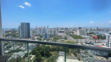 Apartament Deluxe, balcó, vistes a la ciutat | Terrassa o pati