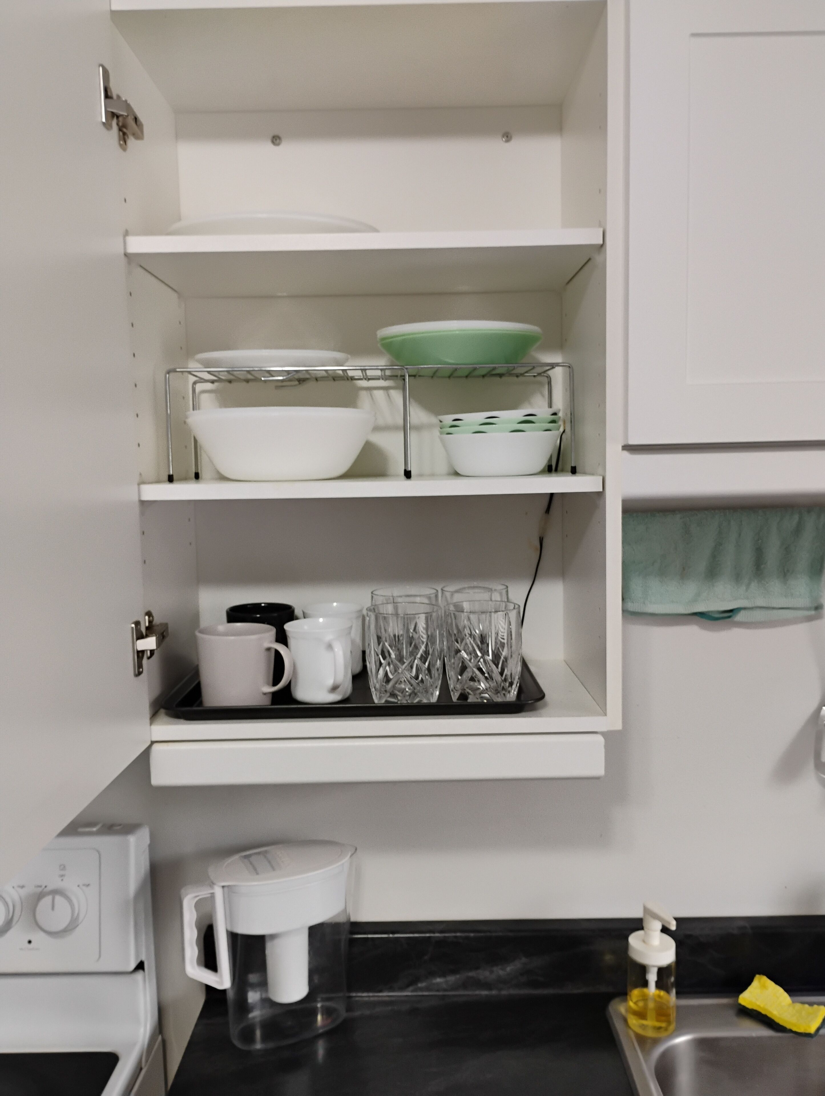 Microwave, oven, stovetop