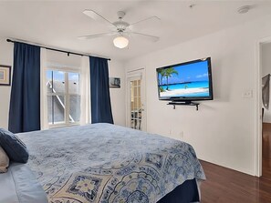 2 bedrooms, iron/ironing board, travel cot, free WiFi