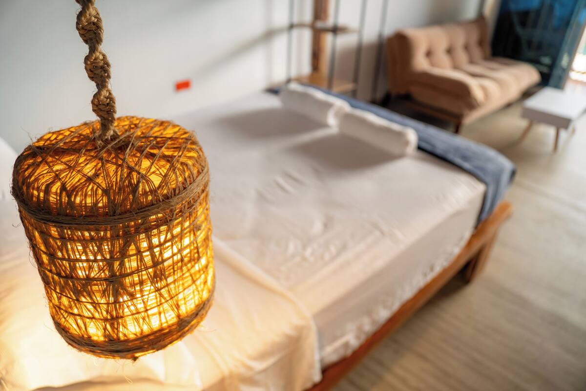 Double Room, Balcony, Beach View | Cadar katil 
