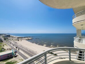 Condo, 2 Queen Beds, Pool Access, Ocean View (Ocean Club 1506) | View from room - Beautiful 15th Floor 2 Bedroom, 2 Bath Condo at The Ocean Club! (Biloxi)