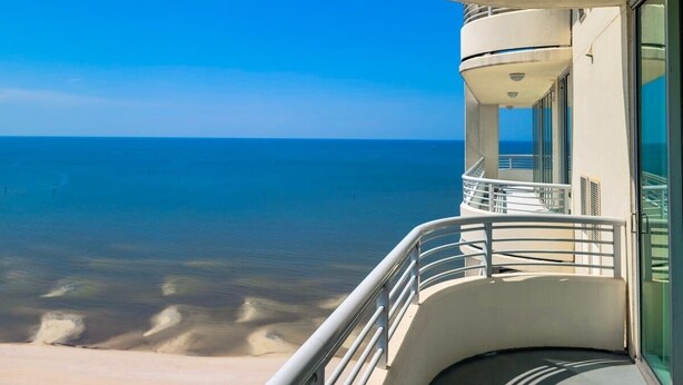 公寓客房, 2 張加大雙人床, 海灘景觀 (Ocean Club 1506) | 客房景觀