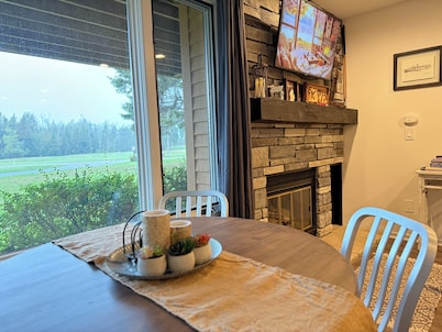 Cozy Condo Near Boyne Highlands & Nub’s Nob – Pools, Trails & Fireplace!