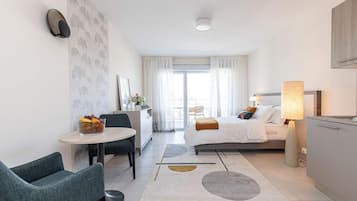 Studio Comfort - utsikt mot trädgården | Gratis wi-fi