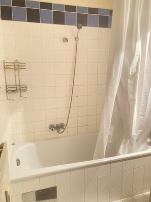 Soap, shampoo, toilet paper