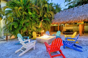 Terrace/patio - Siesta Key Palms Hotel - Gran Studio (Sarasota)