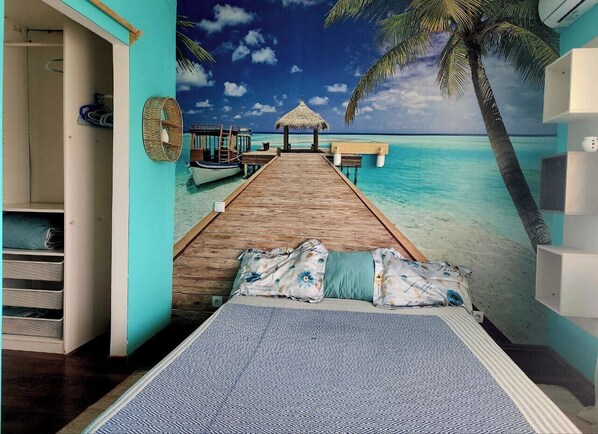 4 quartos, ferros/tábuas de passar roupa, Wi-Fi, roupa de cama