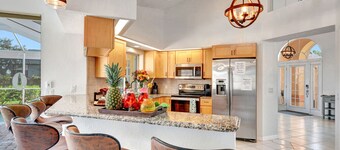 Spacious Canal-View Home w/ Pool & Game Room