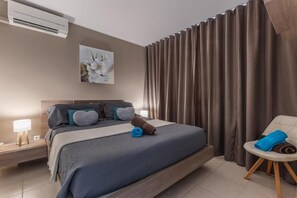 1 soverom, strykejern/-brett, wi-fi og sengetøy