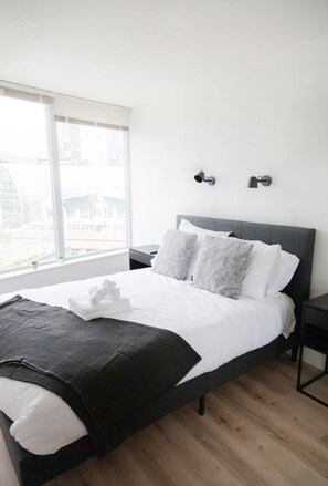 1 makuuhuone, silitysrauta/-lauta, Wi-Fi, vuodevaatteet