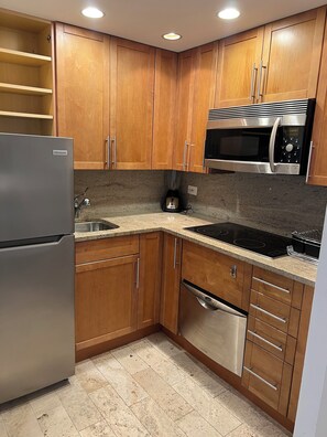 Microwave, oven, stovetop