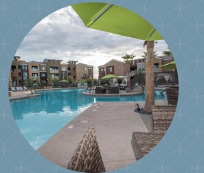 Alberca al aire libre 