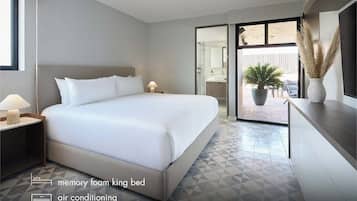 Casita Salvia | Literie de qualité supérieure, matelas mémoire de forme, minibar