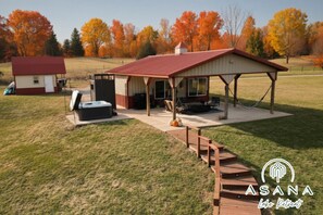 Bañera de hidromasaje al aire libre