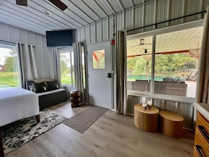 1 bedroom, iron/ironing board, Internet, bed sheets
