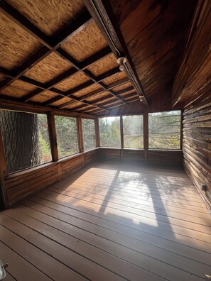 Interior - White Pines-Nature Lovers Getaway, Multiple Cabins, 160 acres on Pigeon River. (Vanderbilt)