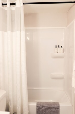 Hair dryer - Coastal-Chic Getaway | King Bed + 100` Projector (Columbus)