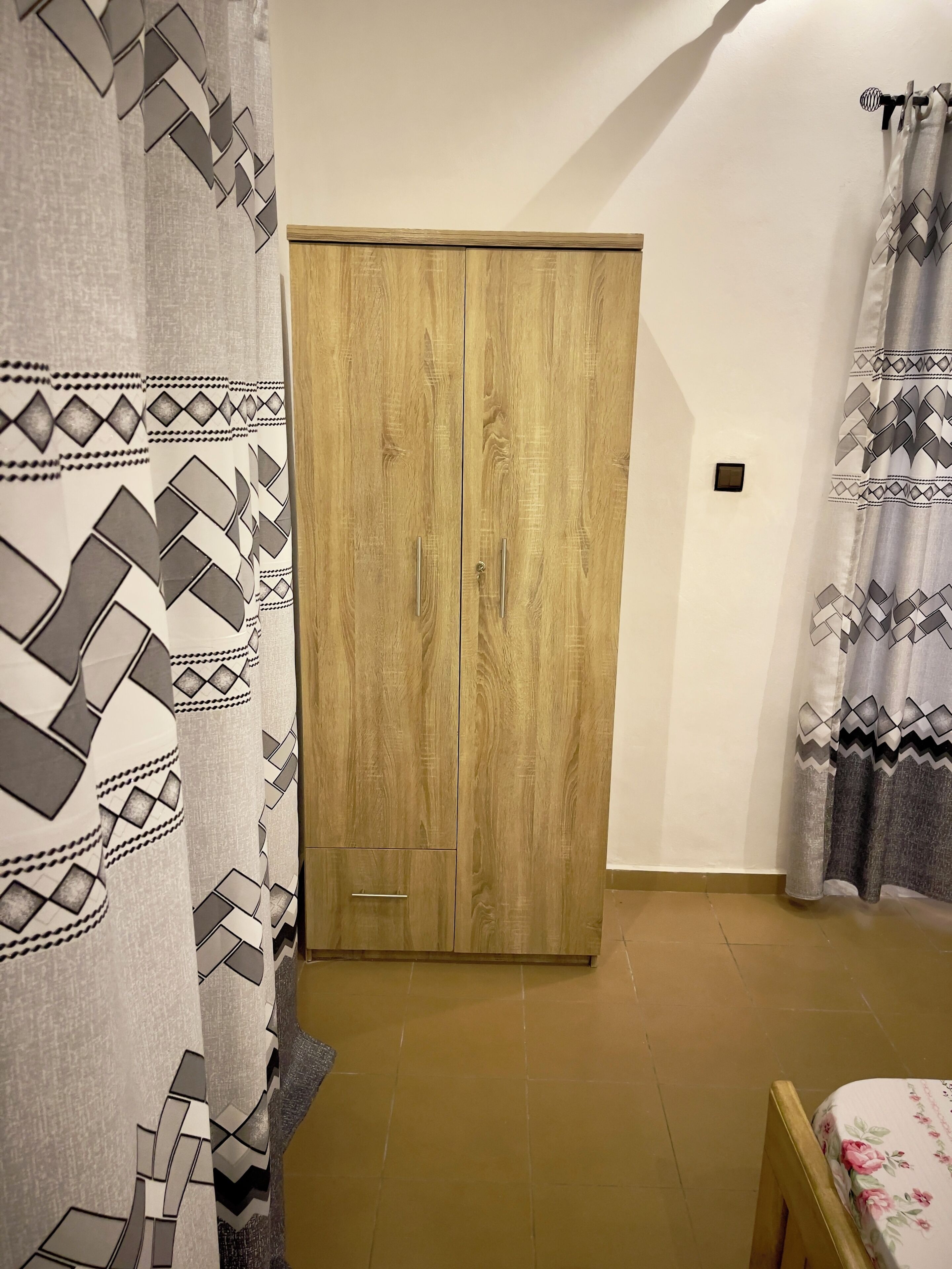 1 bedroom, iron/ironing board, WiFi (free), bed sheets