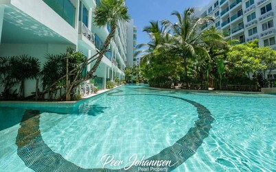 Amazon residence - One bedroom Pool view apartment Pattaya Jomtien beach