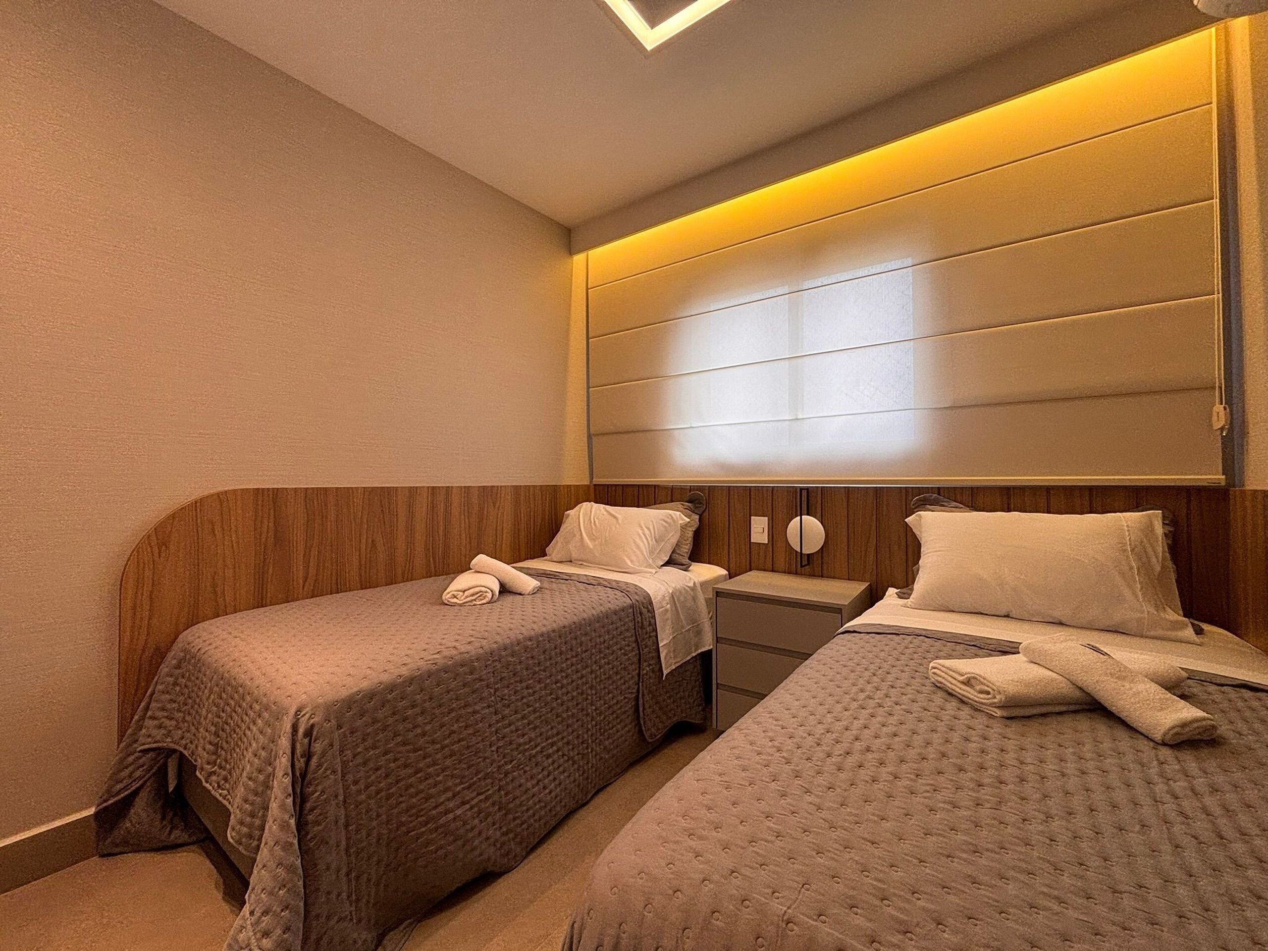 Individually decorated, individually furnished, desk, laptop workspace