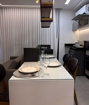 Deluxe Apartment | Dining - ID Vida Urbana (Goiânia)