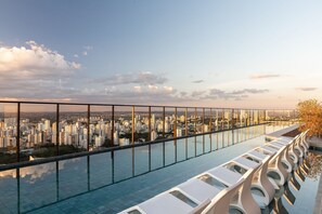 Exclusive Apartment | Pool | 2 outdoor pools, open 8:00 AM to 11:00 PM, pool umbrellas, sun loungers - ID Vida Urbana (Goiânia)