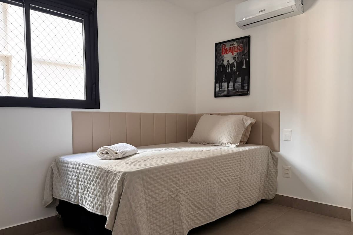 Individually decorated, individually furnished, desk, laptop workspace