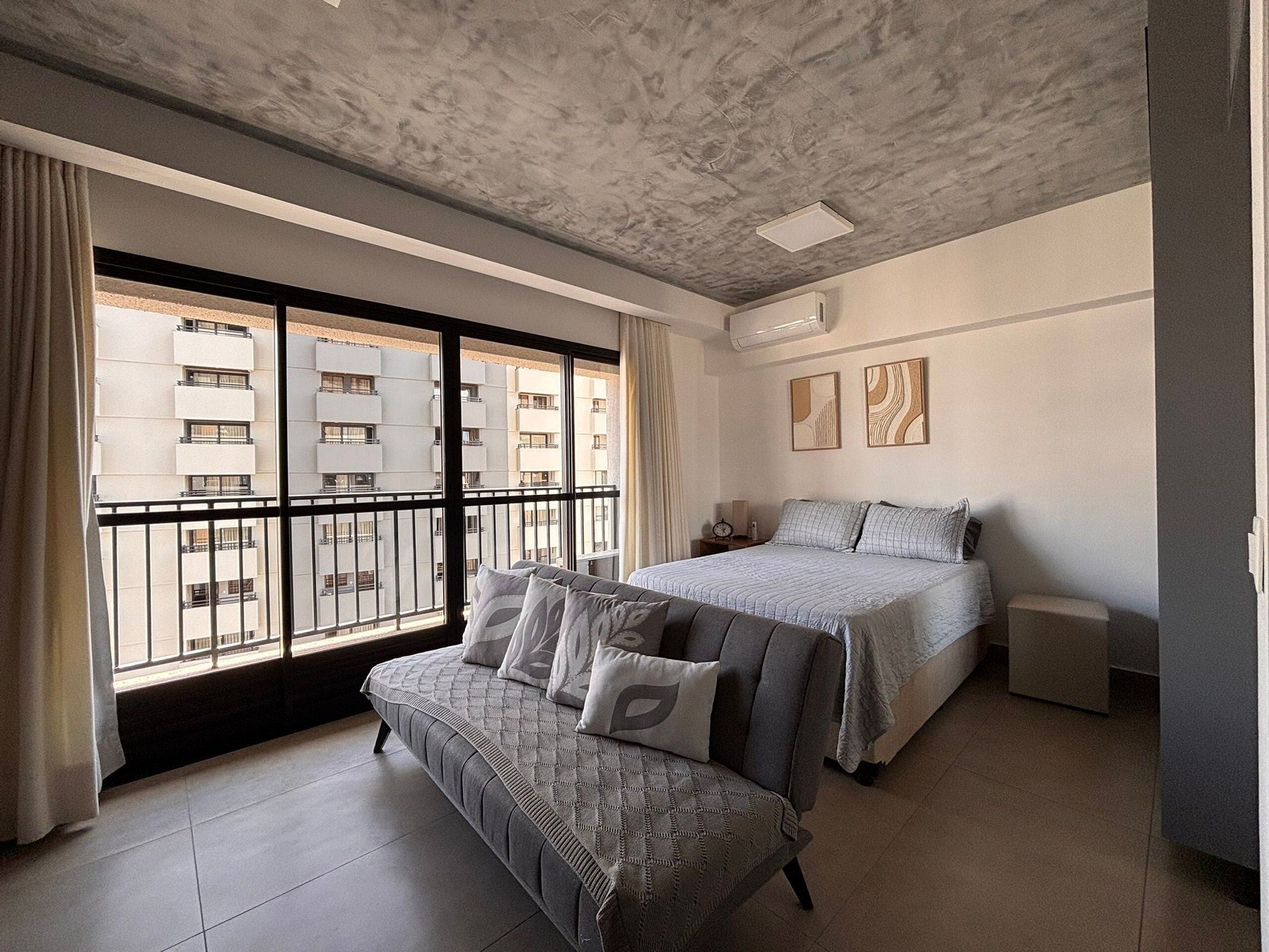 Elite Apartment | Individually decorated, individually furnished, desk, laptop workspace