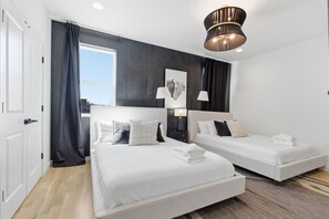 5 bedrooms, iron/ironing board, travel cot, free WiFi