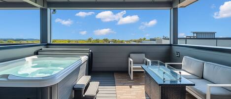 Baignoire à remous extérieure