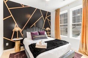 5 soverom, strykejern/-brett, reiseseng for barn og wi-fi (inkludert)