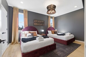 5 bedrooms, iron/ironing board, travel cot, free WiFi