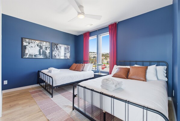 5 bedrooms, iron/ironing board, travel cot, free WiFi