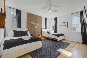 Iron/ironing board, travel cot, free WiFi, bed sheets