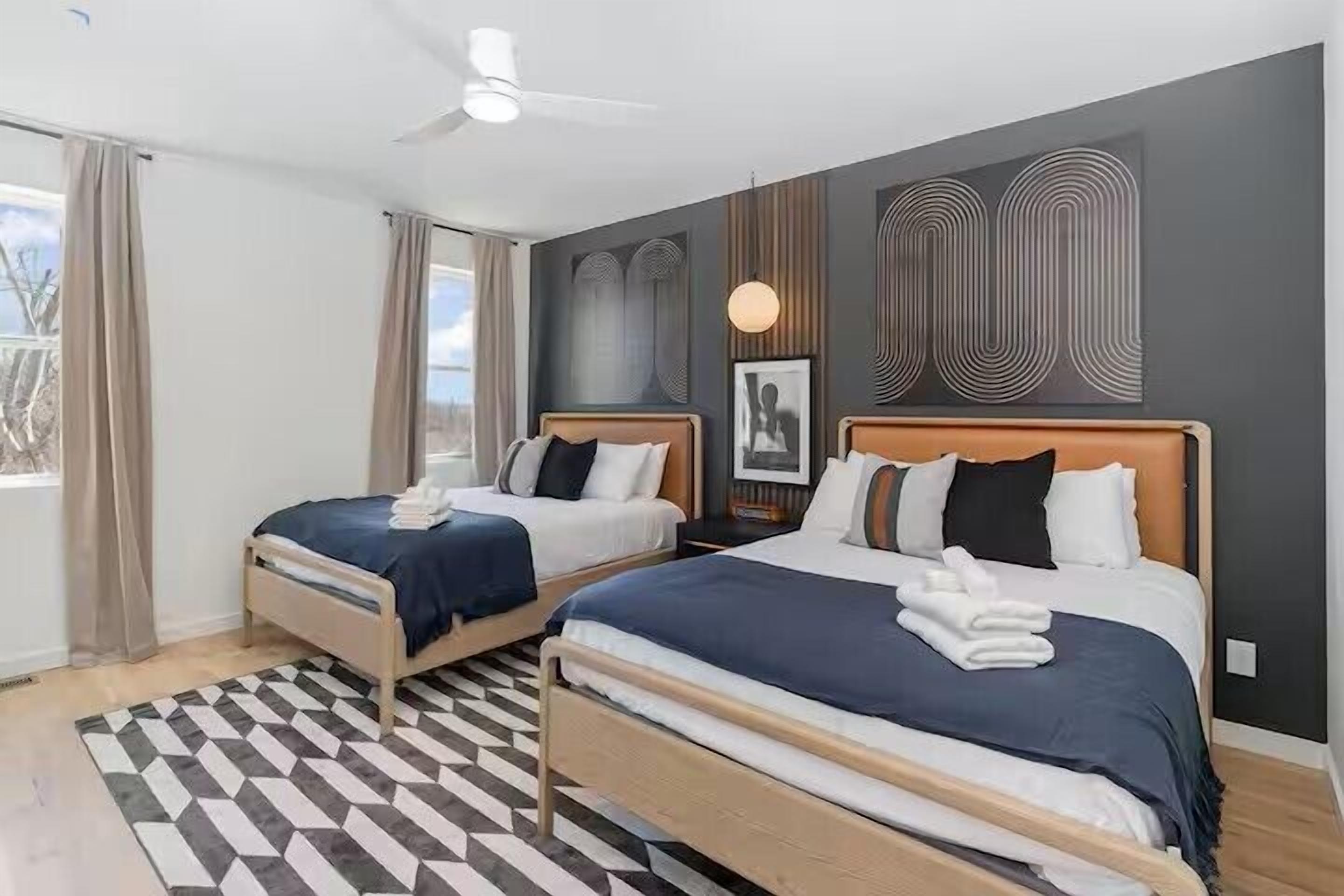 3 bedrooms, iron/ironing board, free WiFi, bed sheets