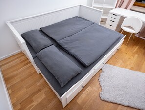 2 Schlafzimmer, kostenloses WLAN, Bettwäsche
