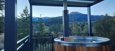 Epic views. Stylish new home. Hot tub
