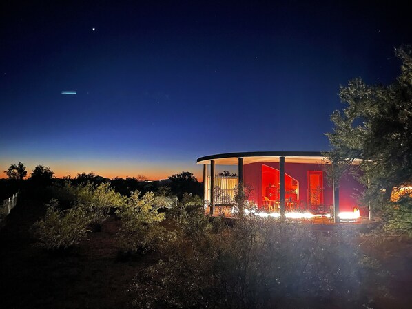 Overnattingsstedets uteområder